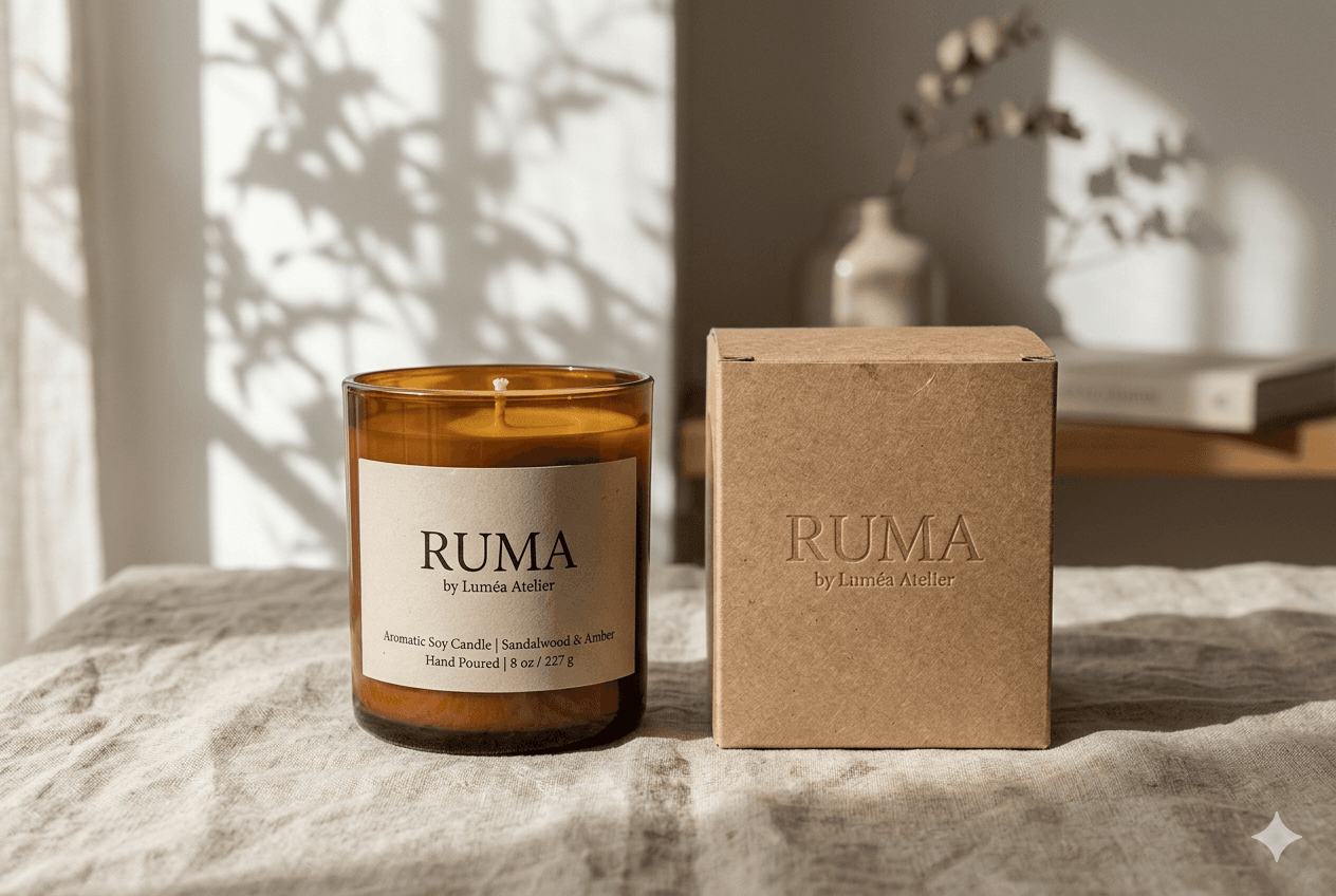 Embun Pear scented candle